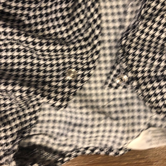 H&M girls Houndstooth tooth blouse - Picture 2 of 4
